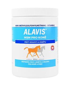 Alavis MSM pro koně s Vitaminem C plv 600g
