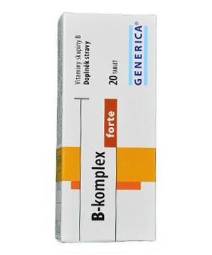 Vitamin B-komplex Forte Generica 20tbl