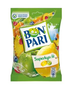 Cukrovinky bonbony Bonpari Super kyselé 90g