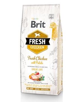 Brit Dog Fresh Chicken & Potato Adult Great Life 12kg