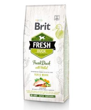 Brit Dog Fresh Duck & Millet Active Run & Work 12kg