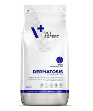 VetExpert 4T Dermatosis Dog Salmon Potato 12kg