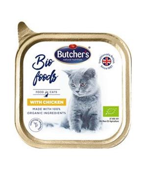 Butcher’s Cat Bio s kuřecím vanička 85g