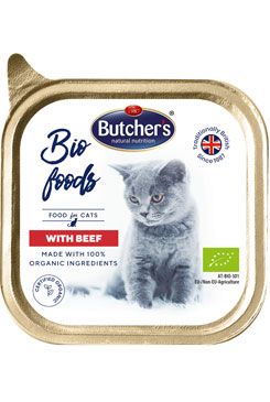 Butcher’s Cat Bio s hovězím vanička 85g