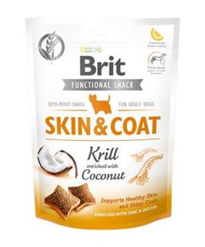 Brit Dog Functional Snack Skin&Coat Krill 150g