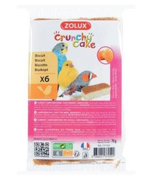 Sušenky pták CRUNCHY CAKE HONEY 6ks 75g Zolux