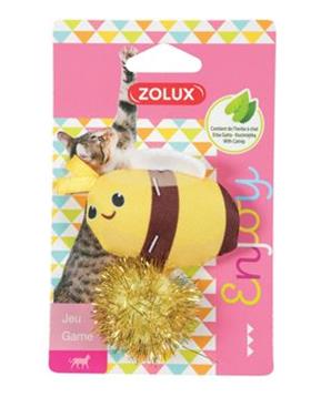 Hračka kočka LOVELY s šantou včela Zolux