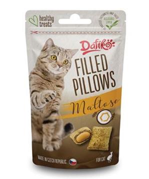 Dafíko plněné polštářky pro kočky s maltozou 40g