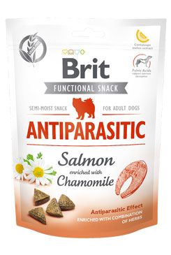 Brit Dog Functional Snack Antiparasit Salmon 150g