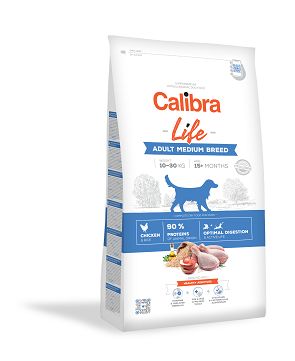 Calibra Dog Life Adult Medium Breed Chicken 12kg