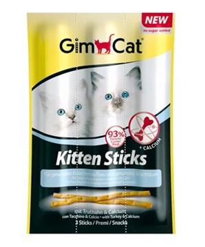 Gimpet Sticks Kitten krocan+calcium 3ks
