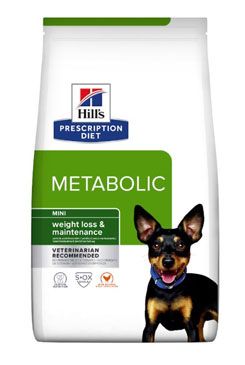 Hill’s Canine Dry Adult PD Metabolic Mini 6kg NEW