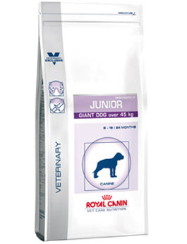 Royal Canin Vet. Junior Giant  Dog 14kg