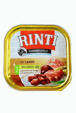 Rinti Dog vanička jehně+hnědá rýže 300g