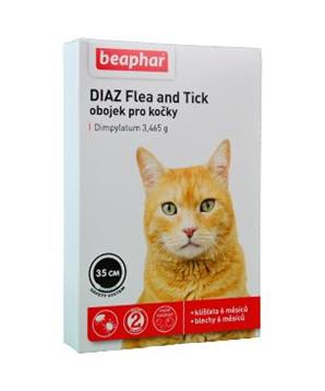 Beaphar Obojek antipar. kočka DIAZ Flea&Tick 35cm 1ks