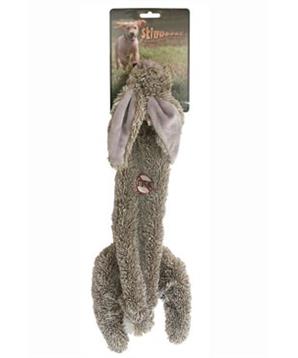 Hračka pes Zajíc pískací 61cm Skinneeez