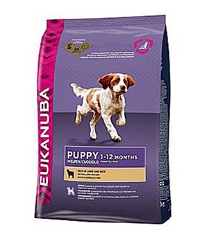 Eukanuba Dog Puppy&Junior Lamb&Rice 2,5kg