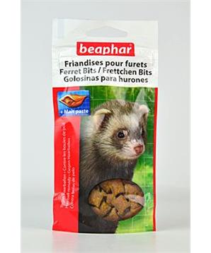 Beaphar pochoutka Ferret Bits malt pro fretky 35g