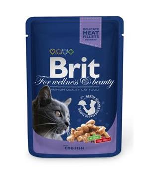 Brit Premium Cat kapsa with Cod Fish 100g