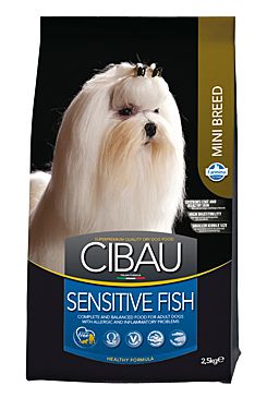 CIBAU Dog Adult Sensitive Fish&Rice Mini 2,5kg