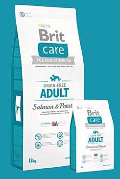 Brit Care Dog Grain-free Adult Salmon & Potato 12kg