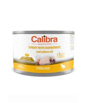 Calibra Cat  konz.Sterilised krůta 200g