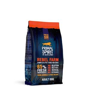 Primal Spirit Dog 65% Rebel Farm - 12 kg