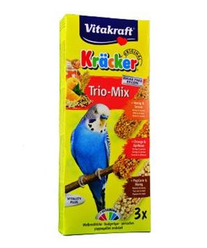 Vitakraft Bird Kräcker med/pom/popfit bud.tyč 3ks