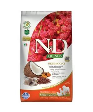 N&D GF Quinoa DOG Skin&Coat Herring & Coconut 2,5kg