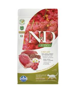 N&D GF Quinoa CAT Urinary Duck & Cranberry 1,5kg