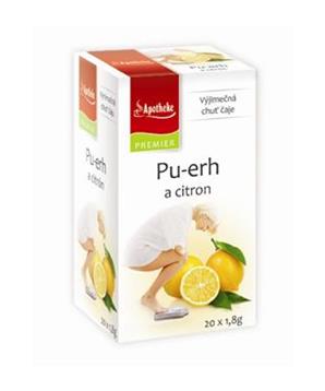 Čaj Apotheke Pu-erh a citron 20sacc