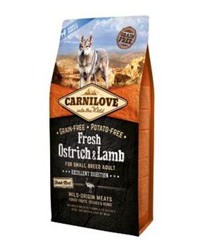Carnilove Dog Fresh Ostrich&Lamb for Small Breed 6kg
