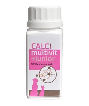 CALCImultivit+junior tablety pro psy a kočky 80 tbl