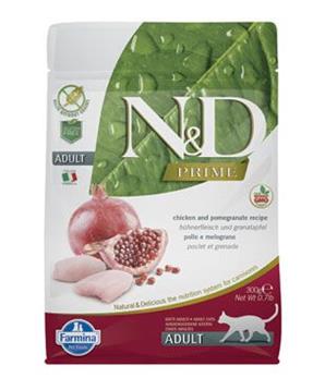 N&D GF PRIME CAT Neutered Chicken&Pomegranate 1,5kg