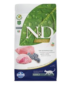 N&D PRIME CAT Adult Lamb & Blueberry 1,5kg