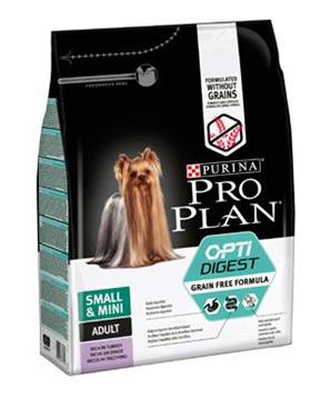 ProPlan Dog Adult Sm&Mini OptiDigest GrainFr krůt2,5kg