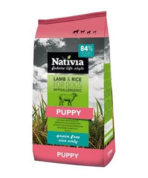 Nativia Dog Puppy Lamb&Rice 15kg