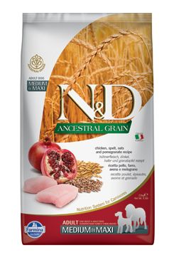 N&D LG DOG Adult M/L Chicken & Pomegranate 2,5kg