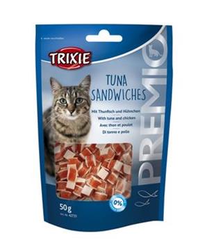 Trixie Premio Tuna Sandwiches tuňák/kuřecí kočka 50g