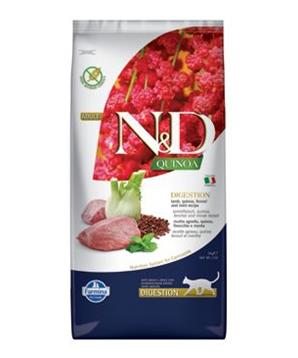 N&D GF Quinoa CAT Digestion Lamb & Fennel 5kg