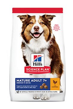 Hill’s Can.Dry SP Mature Adult 7+ Medium Chicken 14kg
