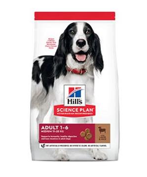 Hill’s Can.Dry SP Adult Medium Lamb&Rice 14kg