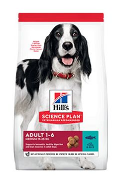 Hill’s Can.Dry SP Adult Medium Tuna&Rice 12kg