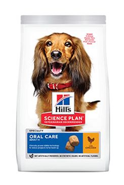 Hill’s Can.Dry SP Oral Care Adult Medium Chicken 12kg