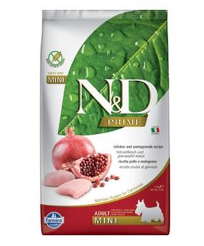 N&D PRIME DOG Adult Mini Chicken&Pomegranat 2,5kg