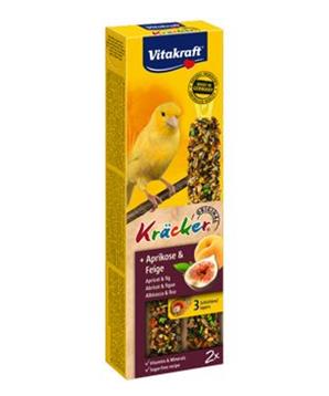 Vitakraft Bird Kräcker kanár Meruňka+Fík tyč 2ks