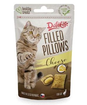 Dafíko plněné polštářky pro kočky sýrové 40g