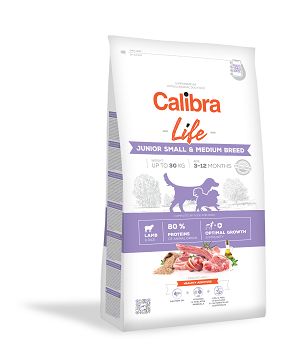 Calibra Dog Life Junior Small&Medium Breed Lamb 2,5kg