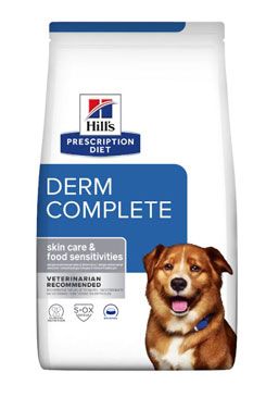 Hill’s Can. PD Derm Complete 4kg NEW