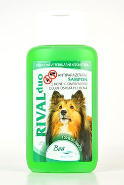 Šampon Bea Rival DUO pro psy ,dlouhá srst 220ml
